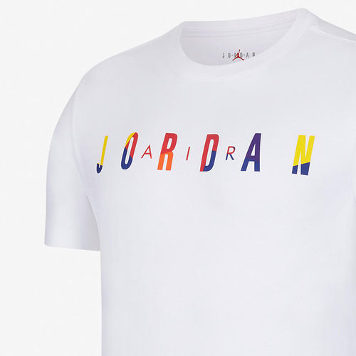 Nike/耐克正品JORDAN 男子圆领宽松夏季透气短袖DA6768-010 - 图0