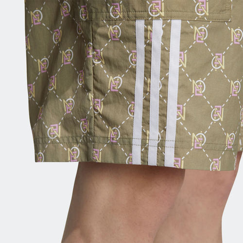 Adidas/阿迪达斯官方正品男女舒适透气梭织休闲运动短裤 HM2033 - 图2