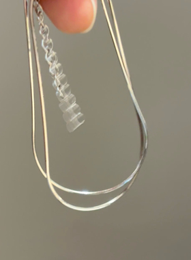 慕Ter 归棹张康乐何家树同款s925银蛇骨链手链