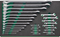 STAHLWILLE TCS plug-in wrench kit for 28 pieces