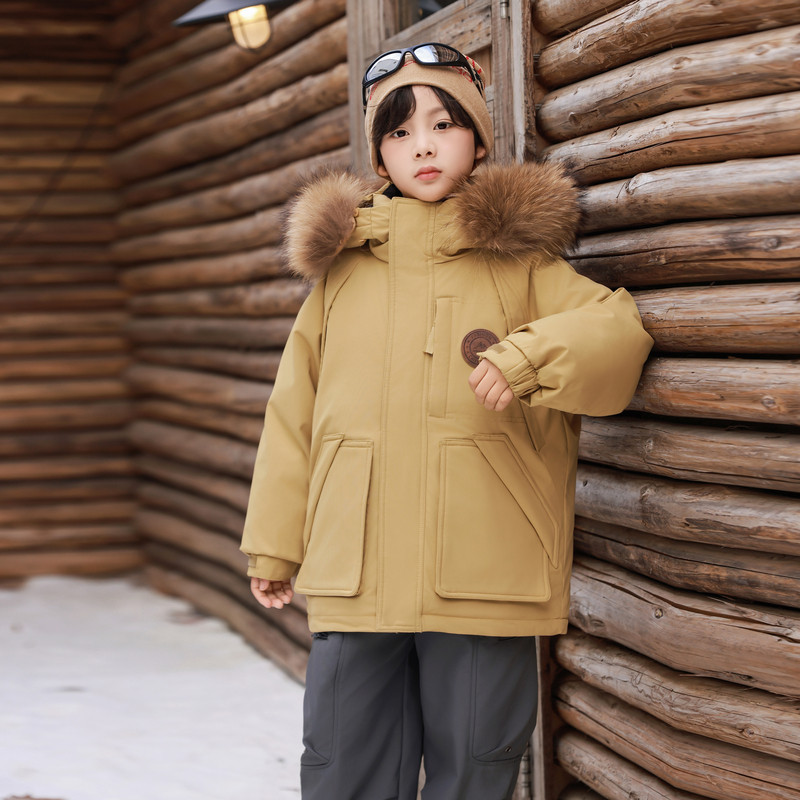 儿童羽绒服男女童2025新款洋气中长款中大童冬季加厚保暖童装外套,淘宝优惠券,粉丝福利购,淘宝优惠卷