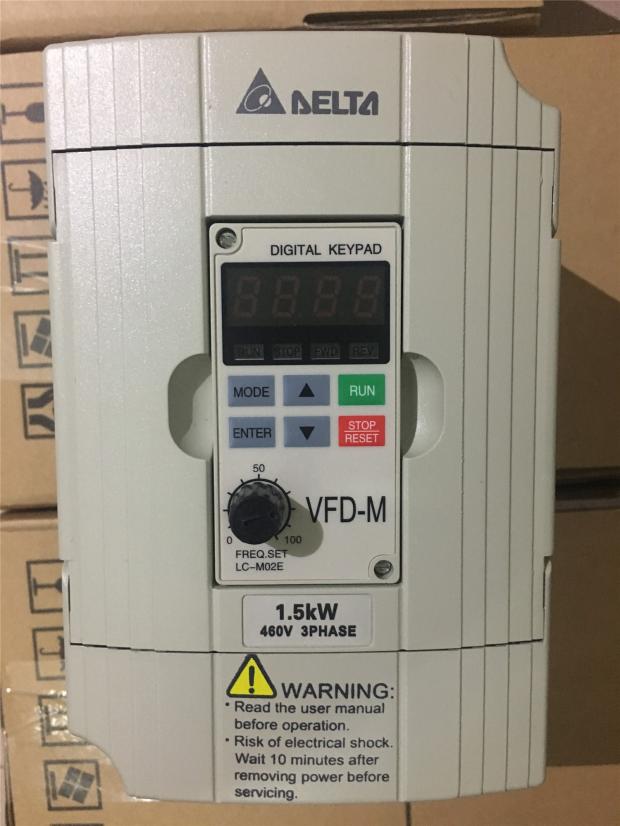 议价现货台达变频器VFD015M43B三相1.5KW 460V 3PHASE VFD-M通用-图0