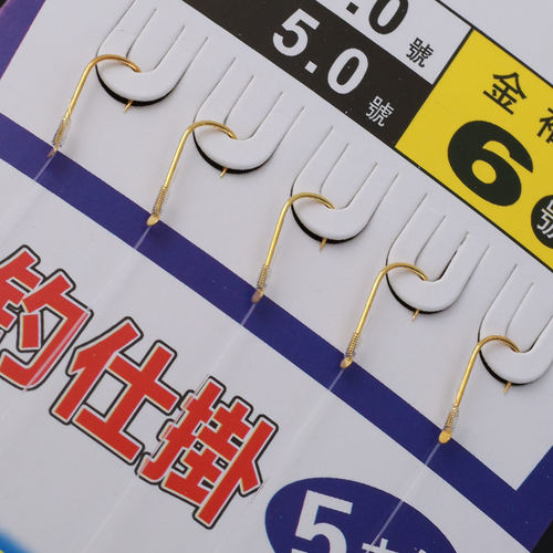防缠绕串钩串钩钓组远投串钩线组伊势尼金袖鲫鱼串钩渔具 - 图2
