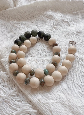 墨云间原创小众天然石男女短项链