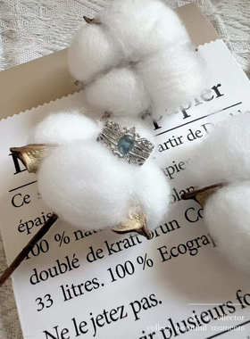 不定时更款清新小众晶石戒指