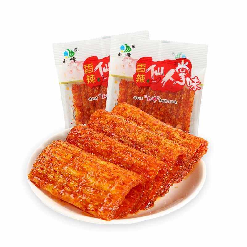 玉峰食品香辣仙人掌味麻辣辣片8090辣条零食麻辣儿时怀旧校园小吃,淘宝优惠券,粉丝福利购,淘宝优惠卷