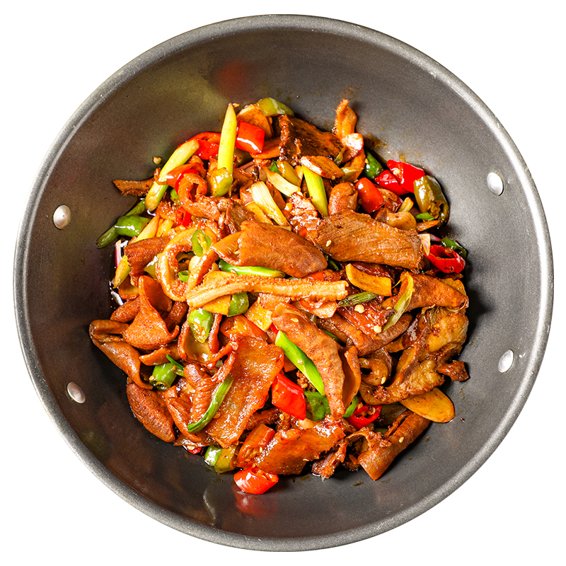 整箱黄牛杂牛肠牛心牛肚牛肉干锅炒菜酒店饭店餐饮半成品菜聚诚食-图2