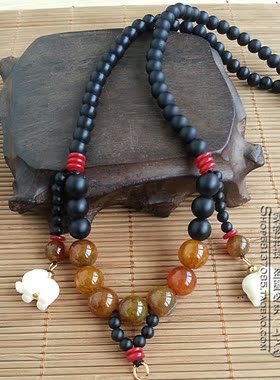 磨砂龙纹玛瑙其他款式挂链