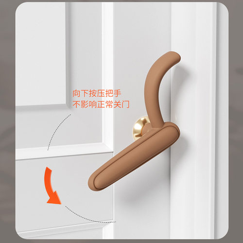 儿童安全防夹手门卡门夹卡门器门挡防风静音神器门塞门把手保护套 - 图0