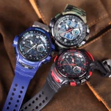 Спортивные универсальные швейцарские часы, циферблат, водонепроницаемые цифровые часы, подходит для подростков