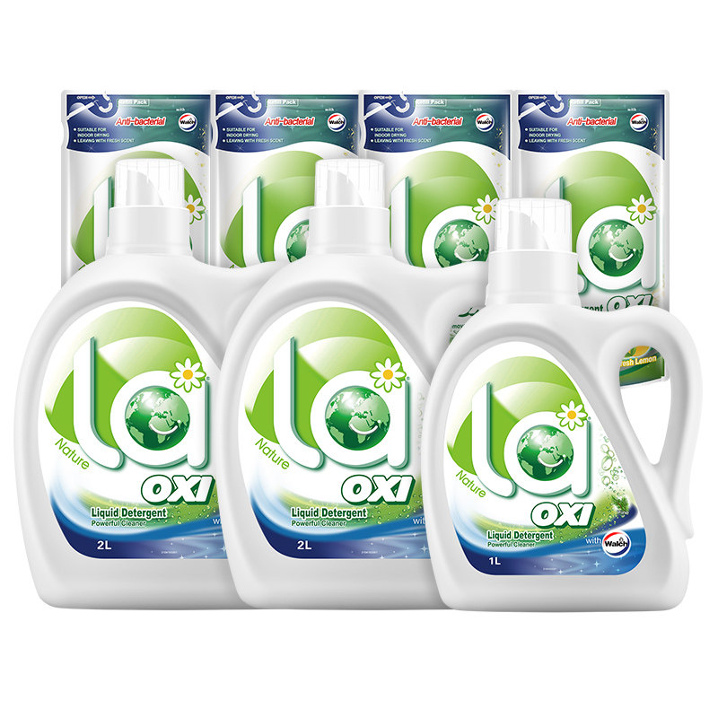 【抢购2套】la有氧洗威露士14洗衣液 威莱常规洗衣液