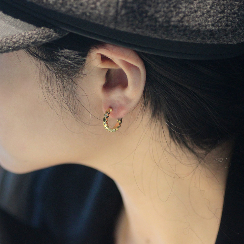 小众气质高级感ins耳环小巧精工设计感时尚百搭C形镶钻耳钉 44314,淘宝优惠券,粉丝福利购,淘宝优惠卷