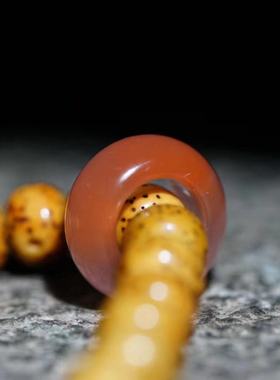 南红百搭配饰玉石精工保真跑环