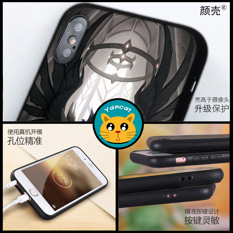 11宠物小精灵神兽手机壳适用iPhoneXS MAX苹果6s防摔5s硅胶78PLUS-图2