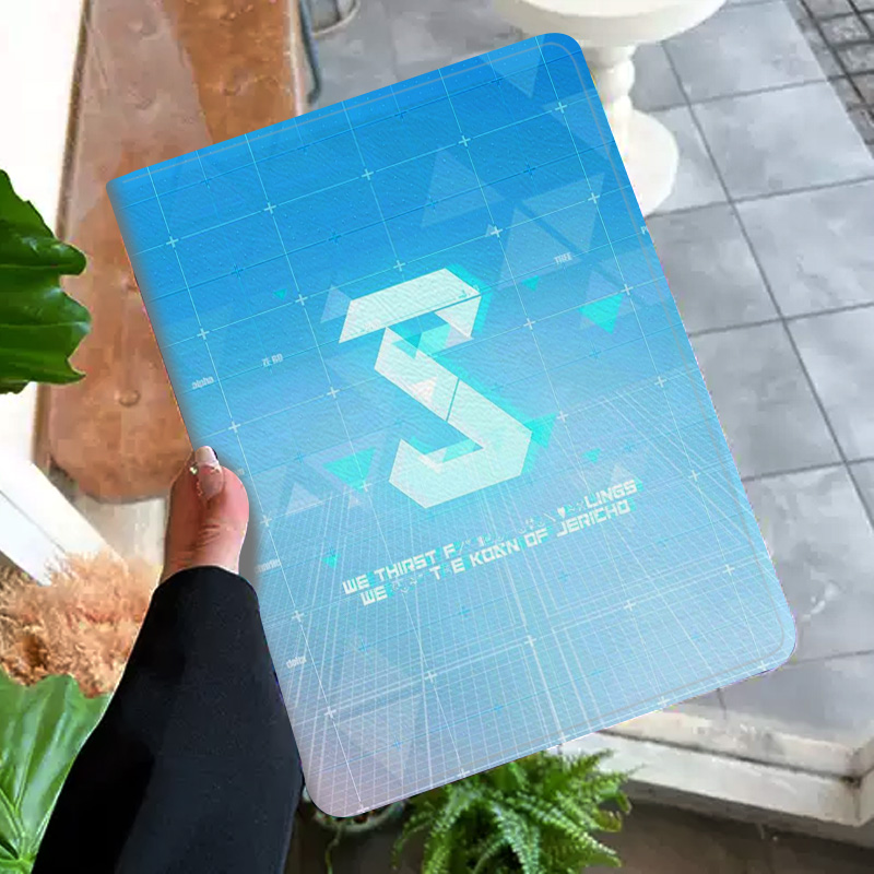 什亭之匣 游戏周边平板皮套11适用ipad10保护壳pro13全包mini6软air56蚕丝纹10.9寸华为matepad笔槽11.5s小 - 图1