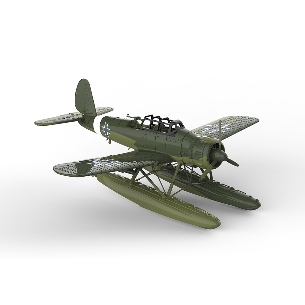 老姚手工坊LYR350502 1/350 阿拉多Arado AR-196 A-1轻型水上飞机 - 图0