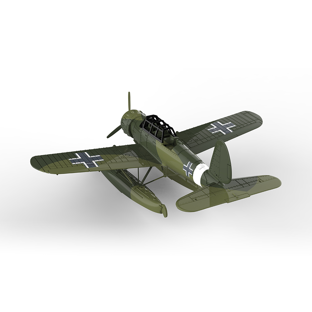 老姚手工坊LYR350502 1/350 阿拉多Arado AR-196 A-1轻型水上飞机 - 图1