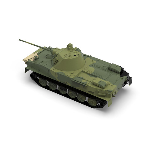 SSMODEL SS100588 1/100 军事模型 苏联 PT-76-57 轻型坦克 - 图2