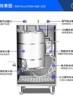 蒸汽机控制器蒸饭车控制器点火器