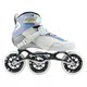 Professionelle Speed-Stapel-Rollschuhe für Männer und Frauen, die große Dreiräder-Carbon-Geschwindigkeitsrollschuhe für Jugendriemenscheiben 3*110 mm rennen. 3*110 mm