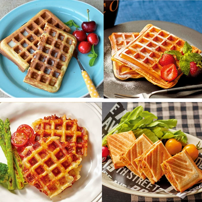 Mini Sandwich Machine Walv Cake Machine Pani Machine Dormitory Breakfast Machine Baked Basper Baste Sales Mold