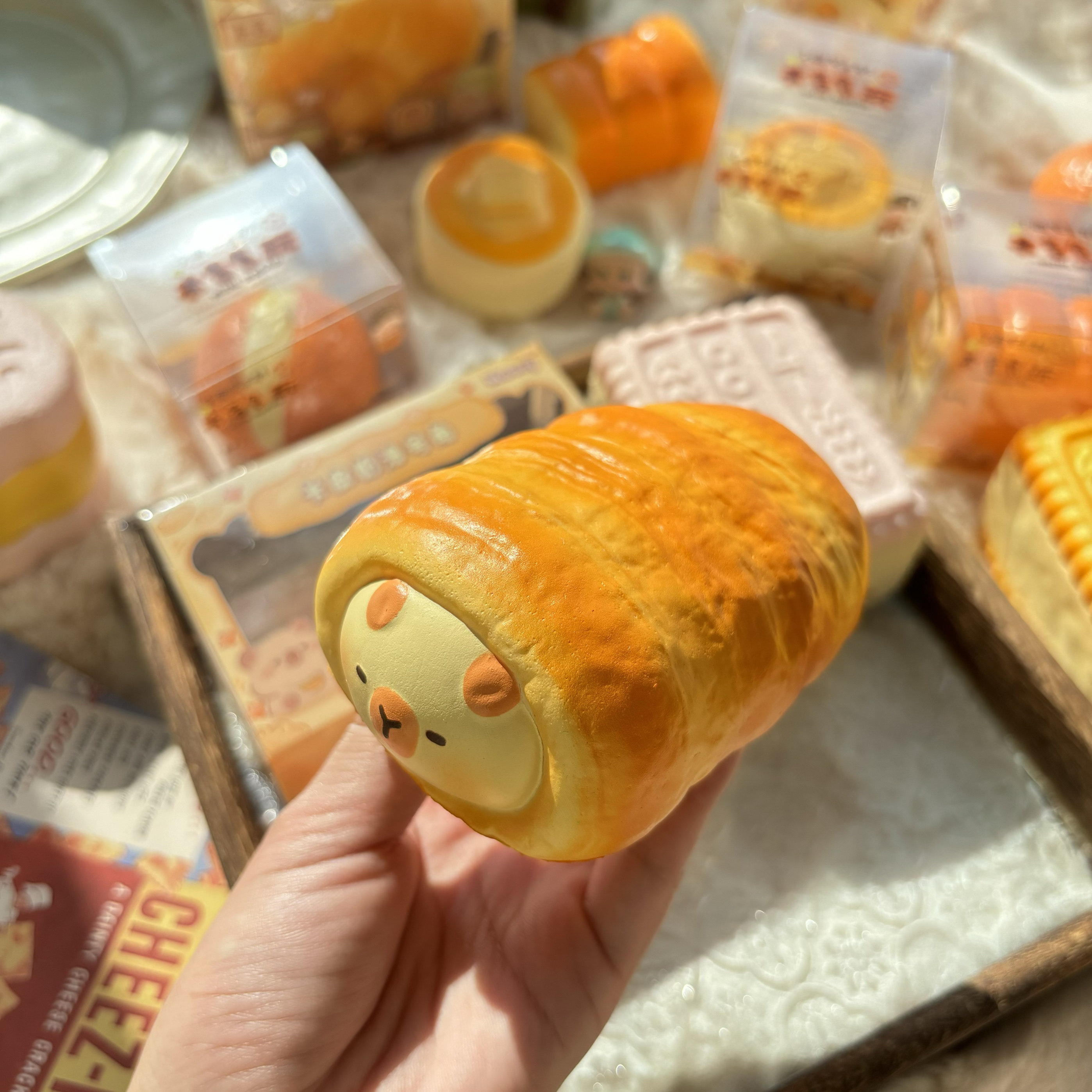 卡皮巴拉玩具木吉慢回弹squishy捏捏乐3C合规解压仿真面包礼物,淘宝优惠券,粉丝福利购,淘宝优惠卷