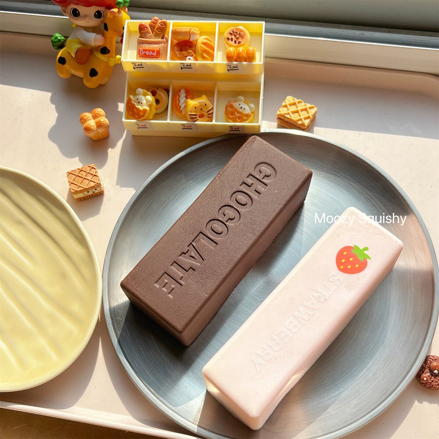 木吉慢回弹草莓棒巧克力棒解压捏捏乐玩具仿真食玩儿童可爱玩具,淘宝优惠券,粉丝福利购,淘宝优惠卷