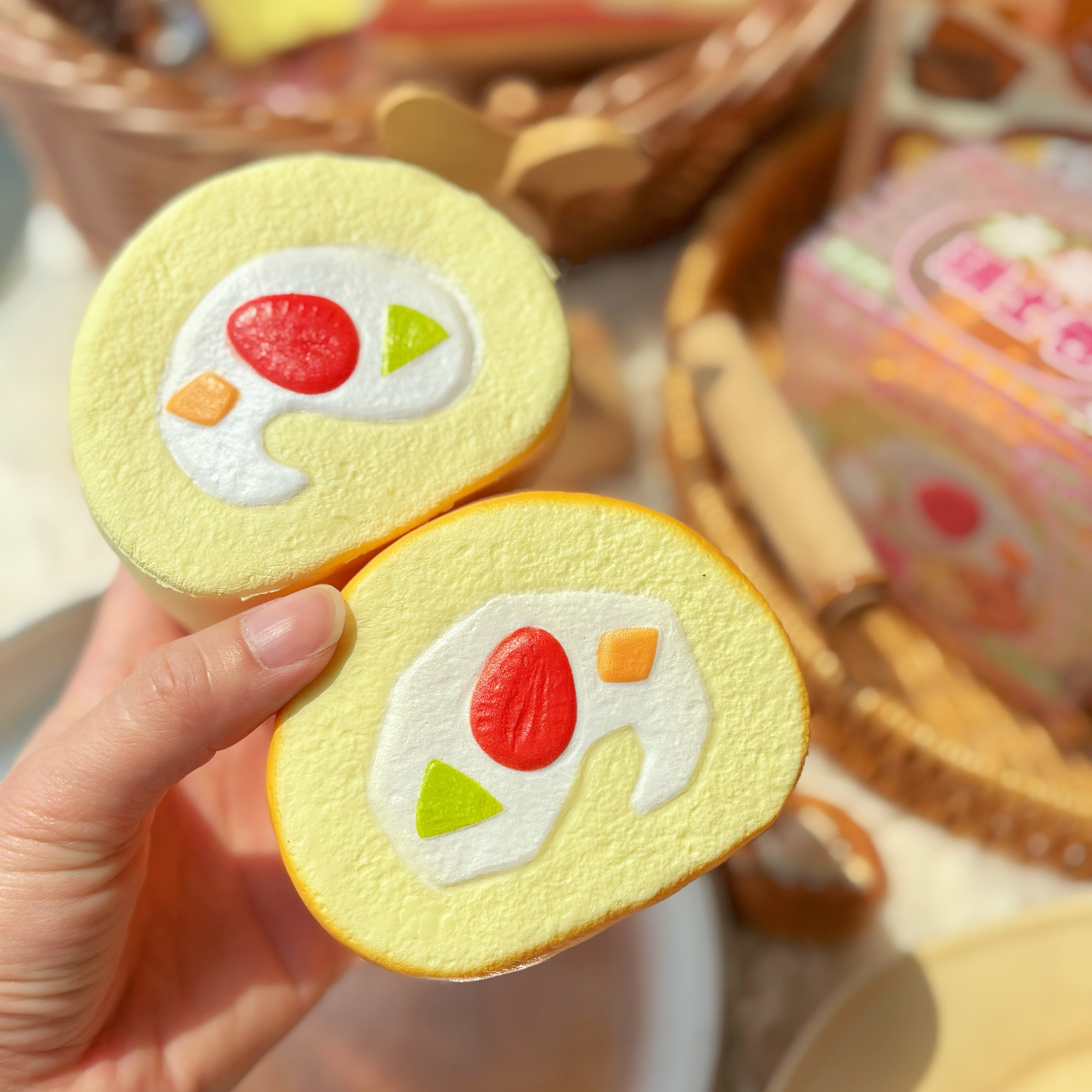 木吉水果瑞士卷卡皮巴拉最爱的甜品捏捏乐解压玩具squishy慢回弹,淘宝优惠券,粉丝福利购,淘宝优惠卷