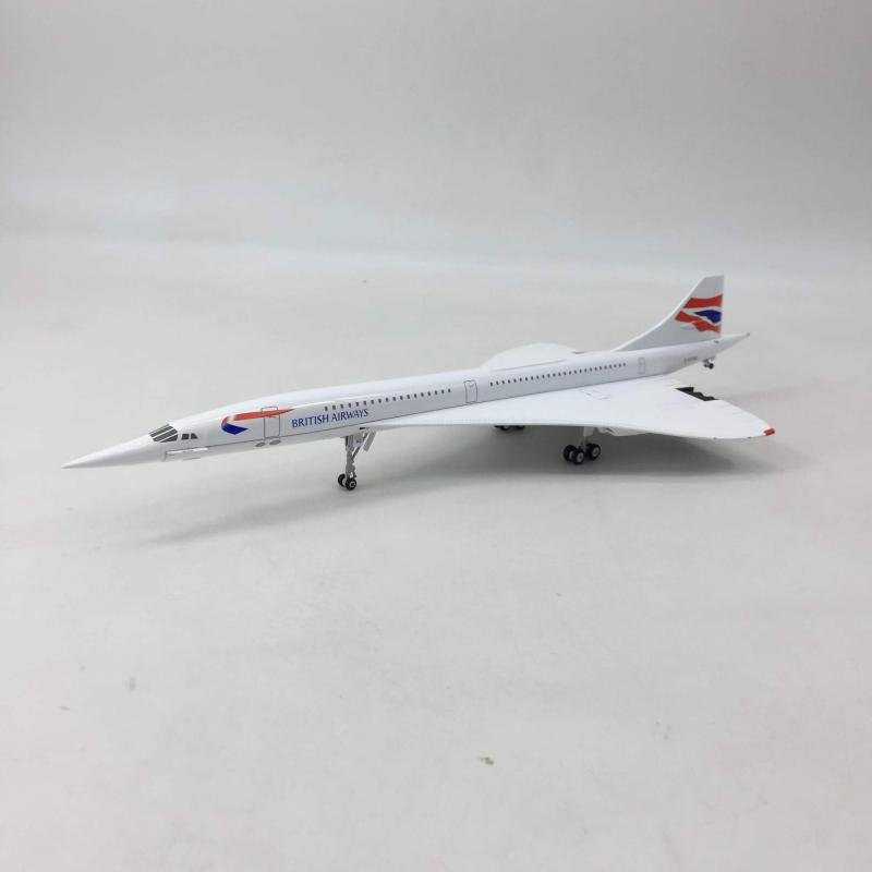 1:200 超音速飞机协和 concorde 客机合金飞机 模型收藏摆设品 - 图1