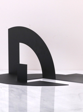 简约现代黑色金属创意折纸艺术几