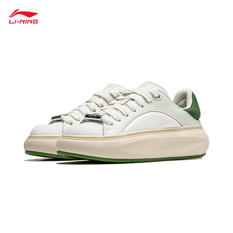 李宁云游C4D休闲鞋女鞋2025新款潮流时尚运动鞋子AZGU038 - 图2