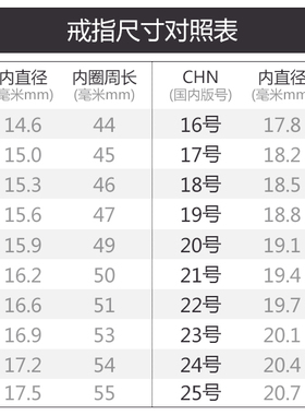 ins女不掉色潮人小众冷淡风戒指