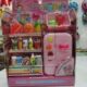 Children's Cute Refrigerator Double Door Toy Simulated Food