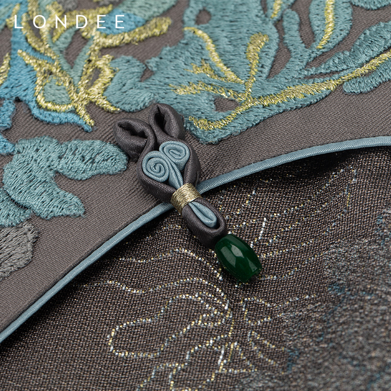 Londee/龙笛 Autumn silk dress, cheongsam Londee/龙笛 Autumn silk dress, cheongsam