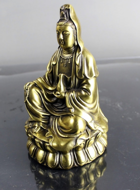 摆件客厅人物明清古典风送子观音