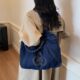 Korean retro denim armpit bag