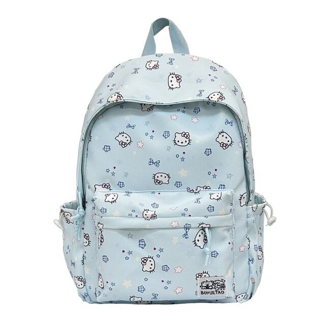 Korean school bag for junior high school girls insKT cat high-looking backpack for high school students large capacity lightweight girl's backpack