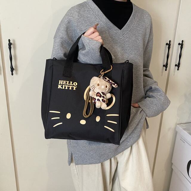 Ins canvas bag women's 2025 new shoulder bag trendy fashion large capacity handbag college student tote bag simple