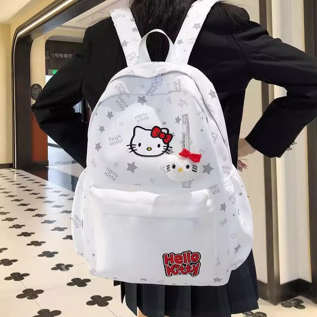 KT cat cute and lightweight schoolbag for female students