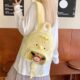 2025 new cute custard chick plush backpack