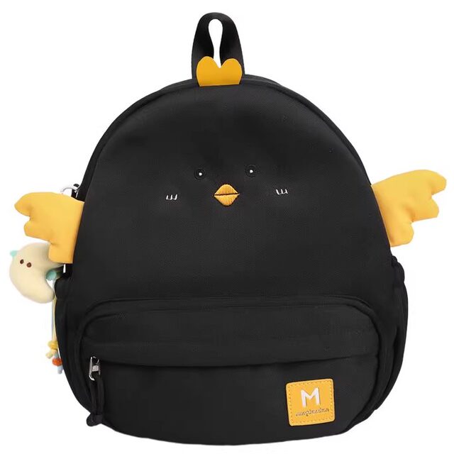 Japanese cute cartoon bag chick backpack girl children primary school bag small fresh travel small back