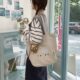 Korean style cute canvas bag for women new casual and versatile