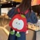 Cute Apple Backpack Women's 2025 New Cartoon Student Small School Bag Travel Backpack Casual Commuting Bag