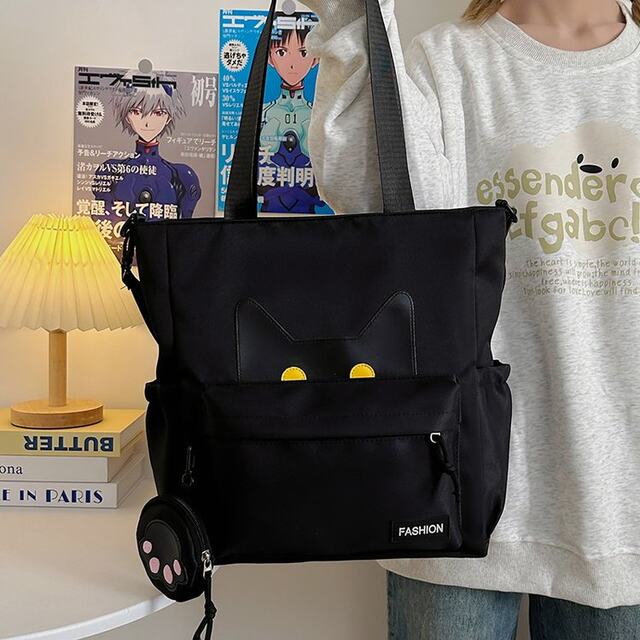 Girls' college style portable shoulder bag female junior high school and high school student class bag tutorial bag casual crossbody bag