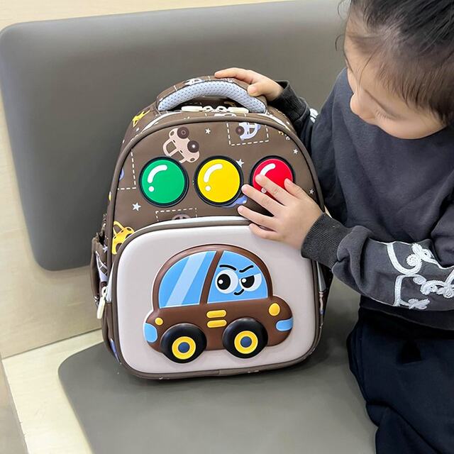 Kehao Kindergarten Children's Light Car Schoolbag