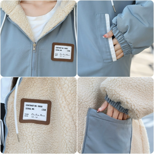 Куртка, демисезонный утепленный пуховик для школьников, коллекция 2023, для средней школы, в корейском стиле