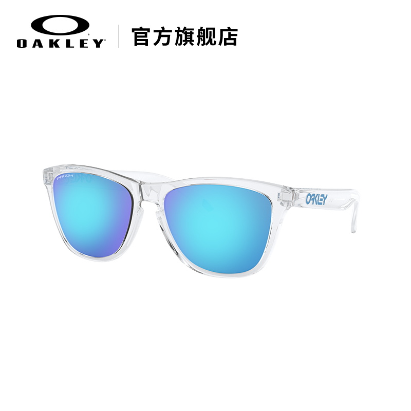 Oakley欧克利休闲眼镜运动全框太阳镜墨镜青蛙皮Frogskins 9245 - 图2