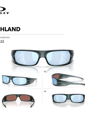 欧克利Oakley HIGHLAND发箍眼镜窄框太阳镜时尚休闲防晒墨镜9522