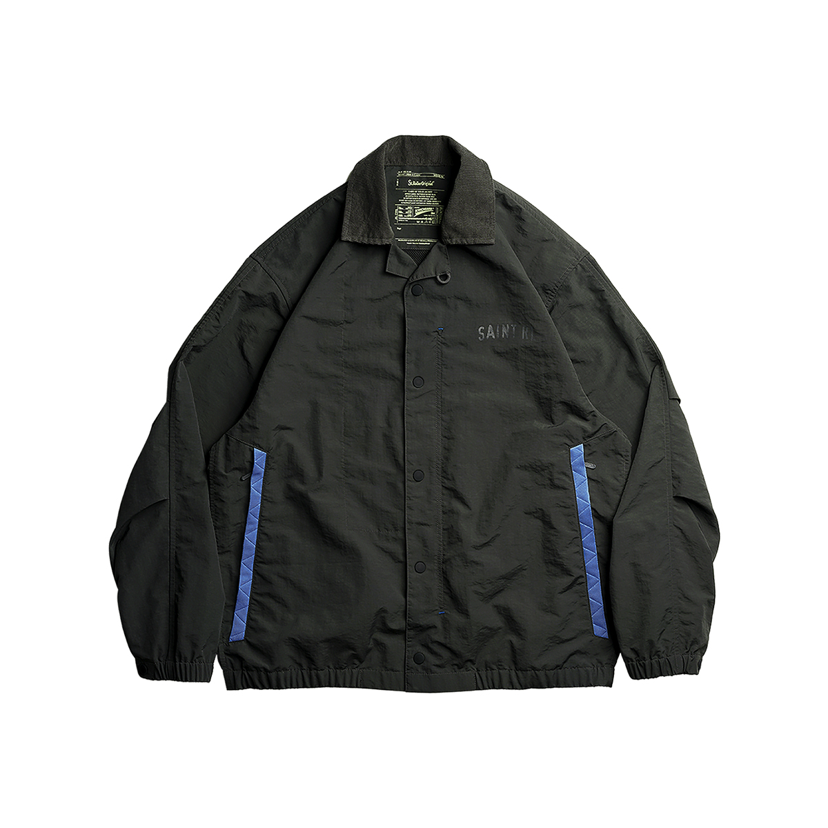 STRL 灯芯绒领3M防水防风宽松clean fit教练薄夹克外套 - 图2