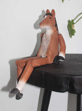 松木装饰北欧书房摆件